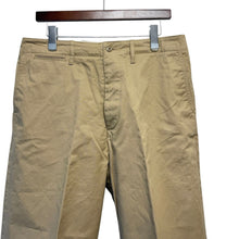Load image into Gallery viewer, A VONTADE ア ボンタージ BEAMS F別注 コットンワイドチノパンツ 14126