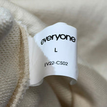 画像をギャラリービューアに読み込む, everyone エブリワン RAGLAN SLEEVE SWEATSHIRTS ラグランスウェット L アイボリー 15073