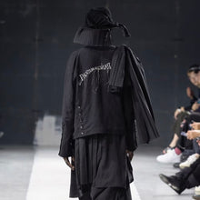 画像をギャラリービューアに読み込む, Yohji Yamamoto POUR HOMME ヨウジヤマモトプールオム 24SS プリーツ布付き刺繍ブルゾン ジャケット HS-Y04-308 14253