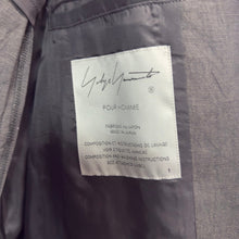 画像をギャラリービューアに読み込む, Yohji yamamoto POUR HOMME ヨウジヤマモトプールオム 24SS 耳使い肩章ロングジャケット HS-J14-318 14252