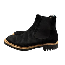 이미지를 갤러리 뷰어에 로드 , COMOLI×JOSEPH CHEANEY コモリ ジョセフチーニー 16AW SIDE GORE BOOTS サイドゴアレザーブーツ 7 ブラック 15090