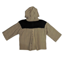 이미지를 갤러리 뷰어에 로드 , PLAN C プランシー 21AW チェック柄フードジャケット JKCAC52AG0TPA03 42 ブラウン R14615