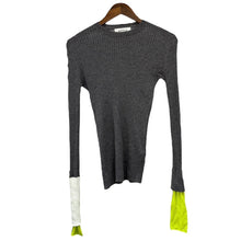 画像をギャラリービューアに読み込む, ENFOLD エンフォルド 22SS マルチカラーリブニットレイヤードカットソー 300FS270-2340 38 グレー 14702