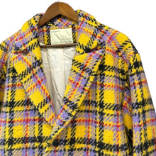 画像をギャラリービューアに読み込む, ha za ma ハザマ 18AW 裏社会を生き抜く一匹狼のツイードジャケット F イエロー 14847