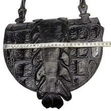 이미지를 갤러리 뷰어에 로드 , Maison Martin Margiela メゾンマルタンマルジェラ 初期 クロコ型押しワンショルダーレザーハンドバッグ 13959