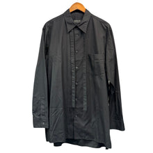 Lade das Bild in den Galerie-Viewer, S'YTE by yohji yamamoto サイト ヨウジヤマモト COTTON BROAD RIBON STAND COLLAR SHIRT リボンシャツ UM-B08-080 2 ブラック 15811