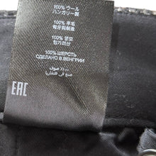 Load image into Gallery viewer, DRIES VAN NOTEN ドリスヴァンノッテン 24AW PIERS ウールツイードワイドタックパンツ 48 ブラック 14825