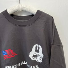 画像をギャラリービューアに読み込む, WILLY CHAVARRIA ウィリーチャバリア WISM 別注 BAD RODANT RUFFNECK T ロングスリーブTシャツ GRY