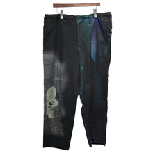画像をギャラリービューアに読み込む, Yohji Yamamoto POUR HOMME ヨウジヤマモトプールオム 24SS 異素材切替グラフィックイージーパンツ HS-P63-818