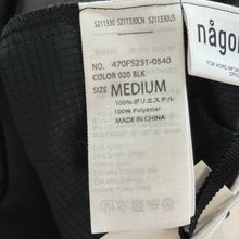 Load image into Gallery viewer, nagonstans ナゴンスタンス 22SS メモリータフタエプロンバルーンスカート 470FS231-0540 M ブラック 14537
