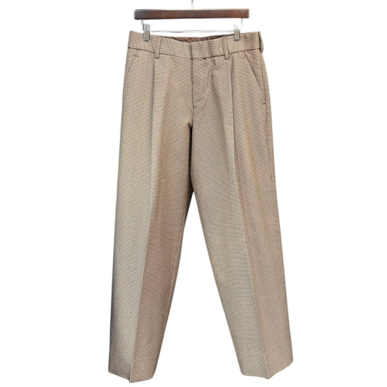 kolor カラー 24AW ガンクラブチェックワイドスラックスパンツ 24WCM-P11110 2 ブラウン 15316 kolor カラー 24AW ガンクラブチェックワイドスラックスパンツ 24WCM