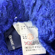 Load image into Gallery viewer, COMME des GARCONS コムデギャルソン 90's クロシェニットイージースカート F ブルー AD1998 15630