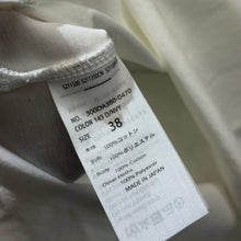 Load image into Gallery viewer, ENFOLD エンフォルド 20AW Cut Layered Tシャツ 300DA380-0470 38 ホワイト 14562