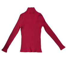 Load image into Gallery viewer, miu miu ミュウミュウ archive ハイネックリブ編みストレッチカットソー