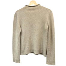 画像をギャラリービューアに読み込む, HERMES エルメス マルジェラ期 ボトルネックカシミヤニット SM ベージュ 14935