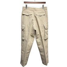 Lade das Bild in den Galerie-Viewer, AUBERGE オーベルジュ GARDEN 47 M-47 コットンリネンカーゴパンツ 14131