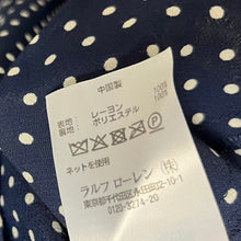 画像をギャラリービューアに読み込む, POLO RALPH LAUREN ポロ ラルフローレン ドット柄レーヨンロングワンピース 211733687001