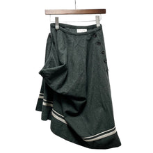 Load image into Gallery viewer, COMME des GARCONS COMME des GARCONS コムコム コムデギャルソン 07AW メタルボタンウールジャケット 2WAY変形スカート セットアップ