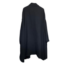 Load image into Gallery viewer, noir kei ninomiya ノワール ケイニノミヤ 20AW ウールポンチョコート ケープ 3F-C014