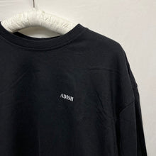 Load image into Gallery viewer, ADISH アディッシュ 21AW ロゴ刺繍ロングスリーブTシャツ カットソー