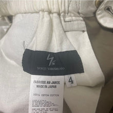 画像をギャラリービューアに読み込む, Y's for men ワイズフォーメン コットンワイドイージーパンツ