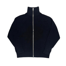 Lade das Bild in den Galerie-Viewer, BATONER バトナー 22AW L'ECHOPPE 別注 Ficsherman Drivers Knit ジップアップニット