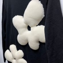 Load image into Gallery viewer, COMME des GARCONS コムデギャルソン 22SS Floral knit floral motif 3D sweater 立体花柄アシンメトリーニット GI-N501 AD2021