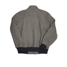 Lade das Bild in den Galerie-Viewer, CELINE セリーヌ 22AW TEDDY JACKET WITH STAND UP COLLAR IN CHECKED WOOL スタッズチェックブルゾン 2V20L826R