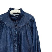 画像をギャラリービューアに読み込む, STYLEMIXER スタイルミキサー ギャザーオーバーデニムシャツ