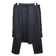 Load image into Gallery viewer, COMME des GARCONS COMME des GARCONS コムコム コムデギャルソン 15AW サイドフリルジャージーサルエルパンツ RP-P004