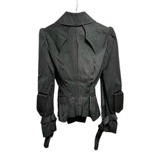 Load image into Gallery viewer, JUNYA WATANABE ジュンヤワタナベ 06SS 再構築ストライプジャケット JQ-J019 AD2005