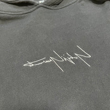 画像をギャラリービューアに読み込む, yohji yamamoto POUR HOMME NEW ERA ヨウジヤマモトプールオム ニューエラ 17AW Sweat Pullover Hoodie ロゴ刺繍プルオーバーパーカー HK-T16-075