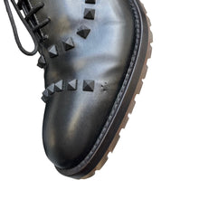 画像をギャラリービューアに読み込む, VALENTINO ヴァレンティノ ロックスタッズダービーレザーシューズ 1309