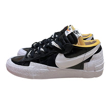 Load image into Gallery viewer, NIKE×sacai ナイキ サカイ Blazer Low Black Patent Leather ローカットレザースニーカー DM6443-001