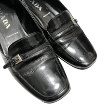 画像をギャラリービューアに読み込む, PRADA プラダ VERNICE TAFF パテントレザードライビングローファー 4386