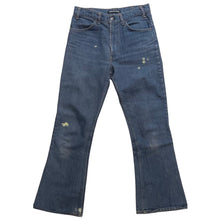 画像をギャラリービューアに読み込む, SEVEN BY SEVEN セブンバイセブン Levi's 再構築 646 ペンキ加工フレアデニムパンツ ベルボトム