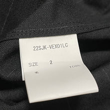 Load image into Gallery viewer, 221 village×L'ECHOPPE 221 ヴィレッジ レショップ 22SS WOOL CHINA JACKET ウールストライプチャイナジャケット