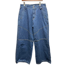 画像をギャラリービューアに読み込む, WILLY CHAVARRIA ウィリーチャバリア RAVER PANTS ワイドデニムパンツ