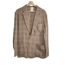 이미지를 갤러리 뷰어에 로드 , mando 맨드 19SS 폴리 에스테르 레이온 체크 테일러드 재킷