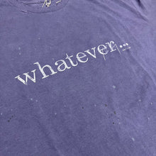 Load image into Gallery viewer, ANCELLM アンセルム 23SS attic別注 WHATEVER T-SHIRTS ダメージ加工Tシャツ