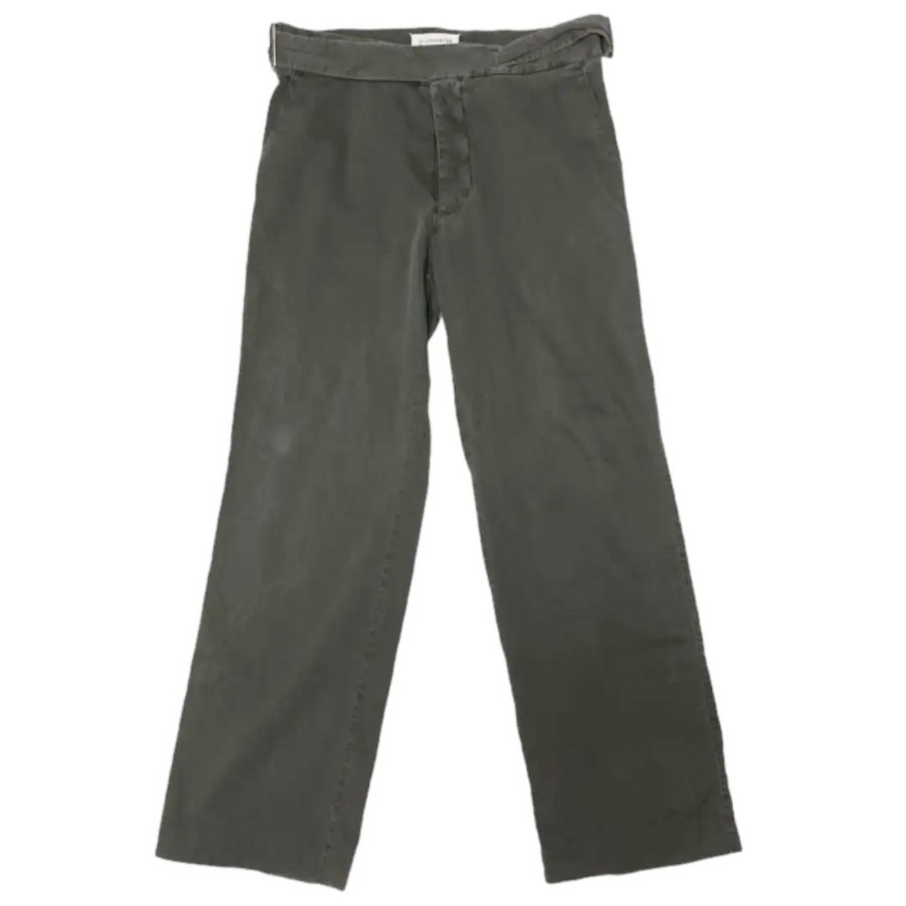 ル*オ様 Martin Margirla 10 05SS コットンピケパンツ 本 Maison Martin Margiela 05SS コットンピケベルテッドパンツ