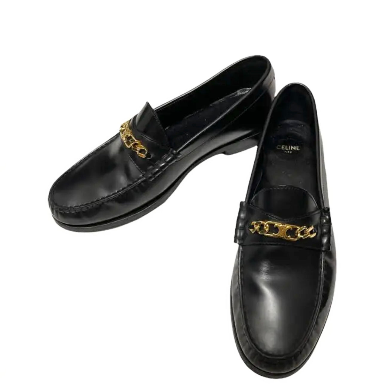 CELINE by Hedi Slimane ルコ チェーンローファ