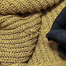 Lade das Bild in den Galerie-Viewer, cristaseya クリスタセヤ Washi Paper Sweater オーバーサイズニットセーター