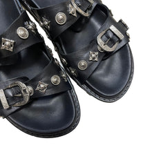 画像をギャラリービューアに読み込む, TOGA VIRILIS トーガビリリース 17SS スタッズレザーサンダル AJ830