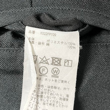 Load image into Gallery viewer, KAPTAIN SUNSHINE キャプテンサンシャイン 22AW D Slacks ポリエステルギャバジンストレートスラックスパンツ KS22FPT09