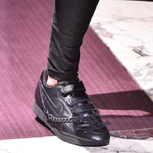 Load image into Gallery viewer, NIKE×COMME des GARCONS ナイキ コムデギャルソン 19AW OUTBURST V CDG アウトバースト チェーンデザインベルクロレザースニーカー CT2863-001