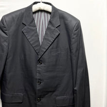Load image into Gallery viewer, COMME des GARCONS HOMME コムデギャルソンオム 04SS 裏地ストライプ3Bコットンテーラードジャケット HM-J001 AD2003