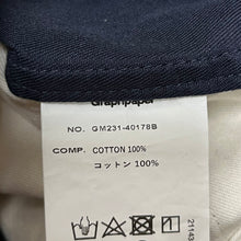 画像をギャラリービューアに読み込む, Graphpaper グラフペーパー 23SS Suvin Chino Tuck Tapered Pants スビンチノタックテーパードパンツ GM231-40178B