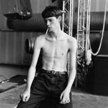 Load image into Gallery viewer, CELINE セリーヌ サンチュロンストラップウエスタンレザーベルト