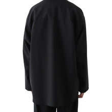 Load image into Gallery viewer, 221 village×L'ECHOPPE 221 ヴィレッジ レショップ 22SS WOOL CHINA JACKET ウールストライプチャイナジャケット